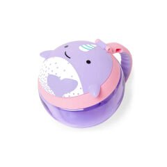 Zoo Kapaklı Çerez Taşıma Kabı - Narwhal