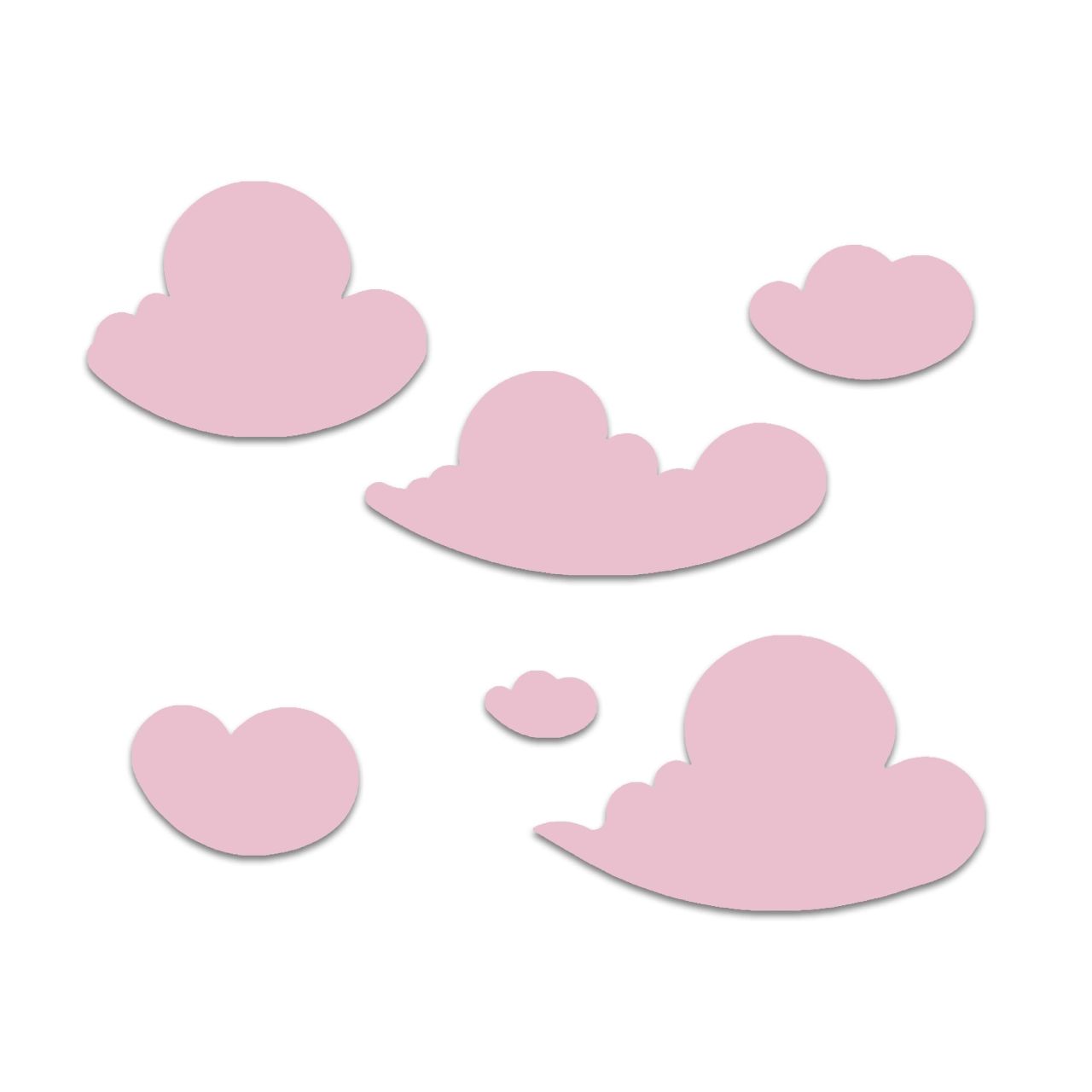 Pembe Bulut Ahşap Blok Takımı