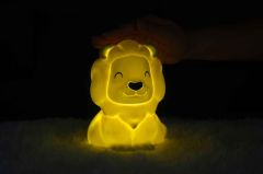 Dhink Silikon Gece Lambası Aslan Sarı