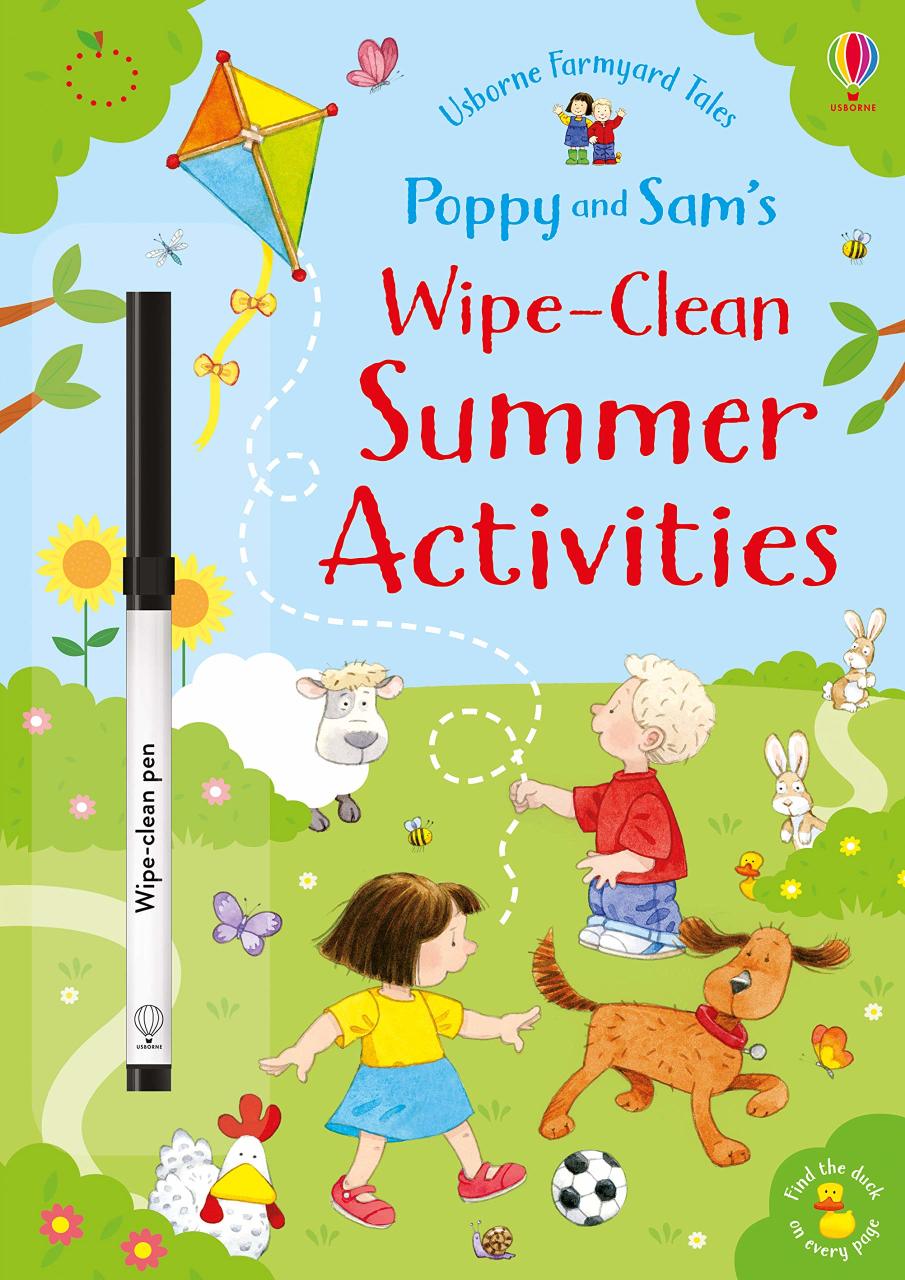 Poppy And Sam's Wipe-Clean Summer Activities