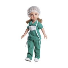 Hemşire Carla - Oyuncak Bebek 32 Cm