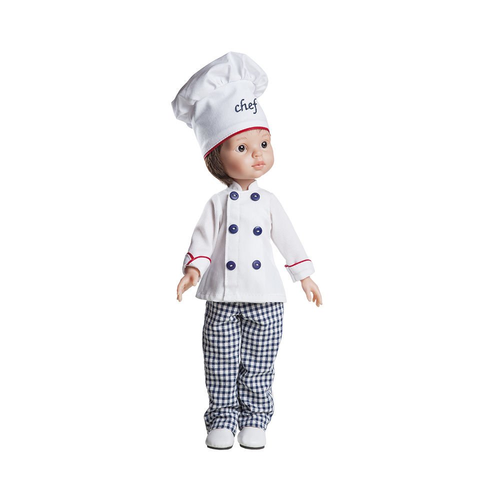 Şef Carlos Oyuncak Bebek 32 Cm
