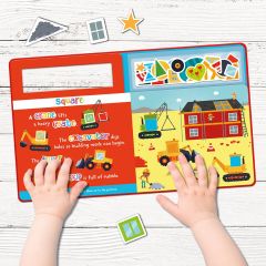 Shapes On The Construction Site - Play Felt Educational