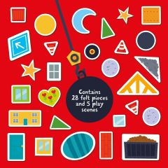 Shapes On The Construction Site - Play Felt Educational