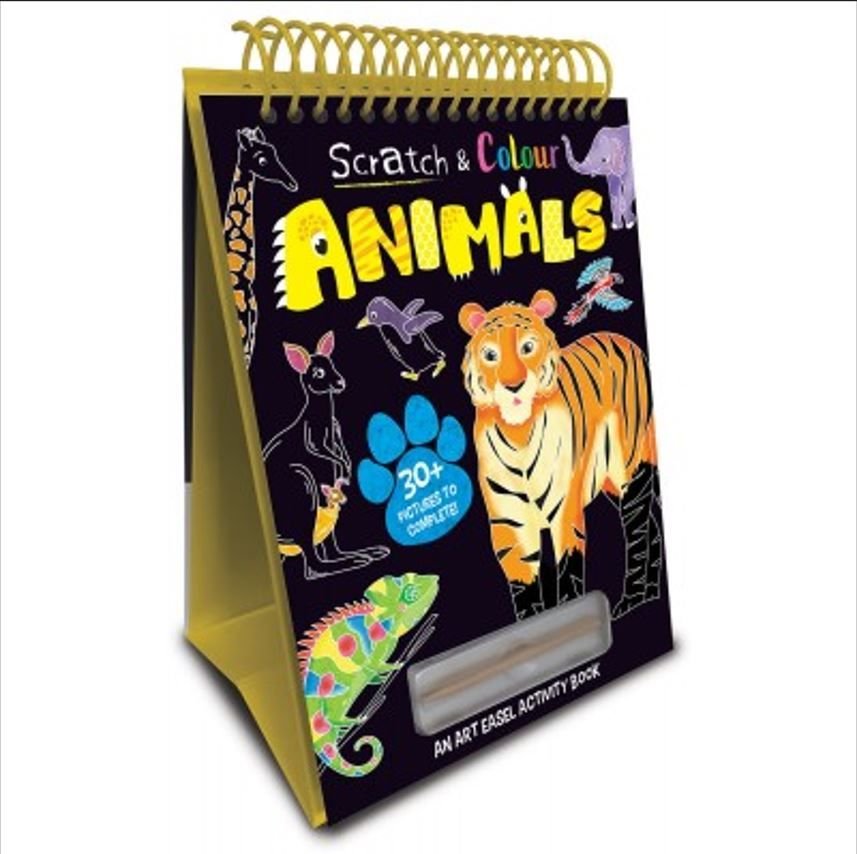 Imagine That: Scratch and Colour Animals