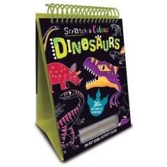 Scratch and Colour Dinosaurs