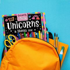Scratch and Draw Unicorns & Horses Too!