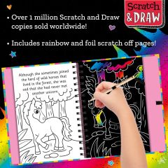 Scratch and Draw Unicorns & Horses Too!