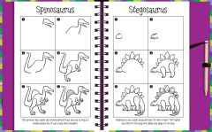 Scratch and Draw Dinosaurs