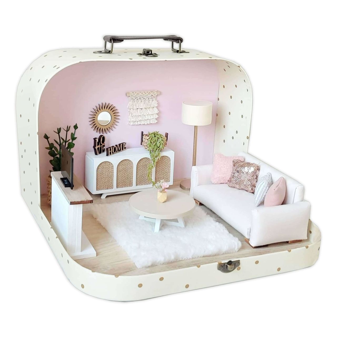 Travel Dollhouse - Salon