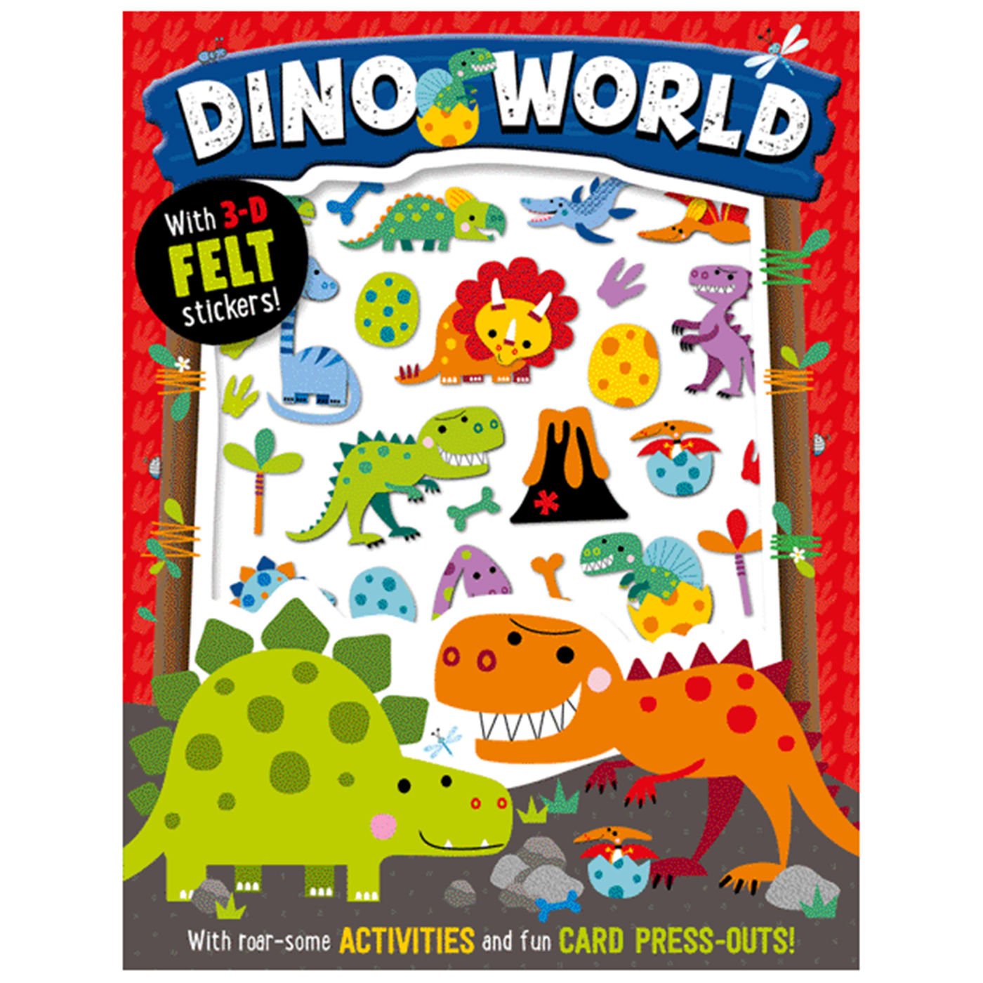 Dino World Activity Book