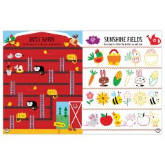 Balloon Stickers Farmyard Activity Book