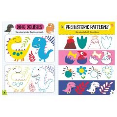 Create and Play Dinos Colouring Activity Book