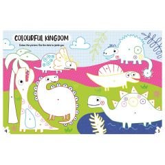Create and Play Dinos Colouring Activity Book