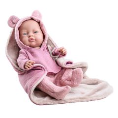 Bebita Albornoz Oyuncak Bebek 45 Cm