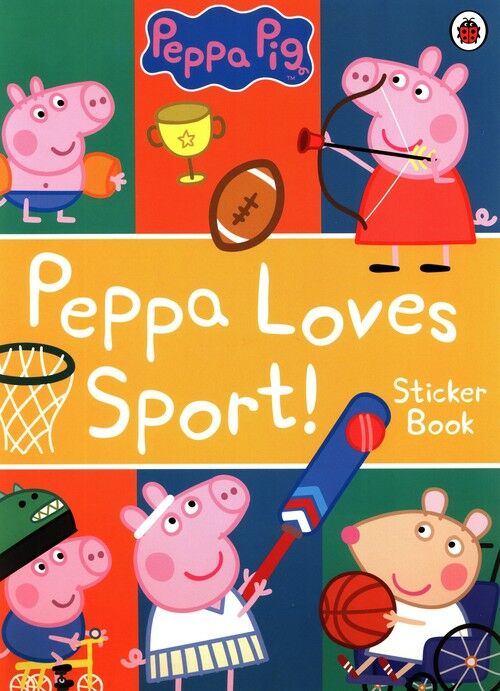 Peppa Loves Sport! Sticker Book