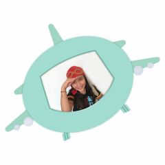 Mint Uçak Fotoğraf Çerçevesi