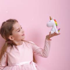 Dhink Yeni Sparkle Unicorn Gece Lambası