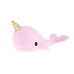 Dhink Narwhal Pembe Gece Lambası