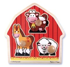 Ahşap İlk Yapbozum - Çiftlik Hayvanları